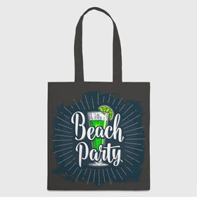 Сумка 3D повседневная с принтом Beach Party в Курске, 100% полиэстер | Плотность: 200 г/м2; Размер: 34×35 см; Высота лямок: 30 см | 