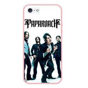 Чехол для iPhone 5/5S матовый с принтом Paparoach 5 в Курске, Силикон | Область печати: задняя сторона чехла, без боковых панелей | Тематика изображения на принте: papa | papa roach | roach | альтернативный | группа | джекоби шэддикс | джерри хортон | метал | ню | нюметал | палермо | папа | папароач | папароч | роач | рок | роч | рэп | хард | хардрок | эсперанс