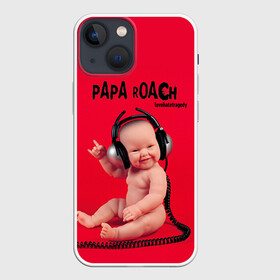 Чехол для iPhone 13 mini с принтом Paparoach 7 в Курске,  |  | papa roach | roach | папа роач | папароач | папароч | роач | роч