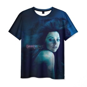 Мужская футболка 3D с принтом Evanescence 6 в Курске, 100% полиэфир | прямой крой, круглый вырез горловины, длина до линии бедер | evanescence | fallen | the open door | джен маджура | иванесенс | тим маккорд | трой маклоухорн | уилл хант | эванесенс | эми ли