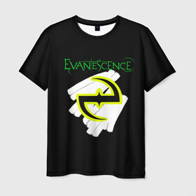 Мужская футболка 3D с принтом Evanescence 1 в Курске, 100% полиэфир | прямой крой, круглый вырез горловины, длина до линии бедер | evanescence | fallen | the open door | джен маджура | иванесенс | тим маккорд | трой маклоухорн | уилл хант | эванесенс | эми ли