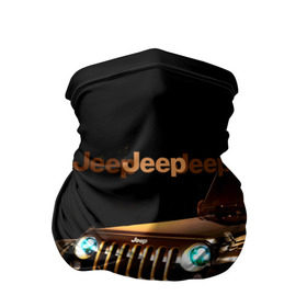 Бандана-труба 3D с принтом Jeep в Курске, 100% полиэстер, ткань с особыми свойствами — Activecool | плотность 150‒180 г/м2; хорошо тянется, но сохраняет форму | brand | car | chrysler | jeep | logo | usa | автомобиль | джип | крайслер | логотип | марка | сша