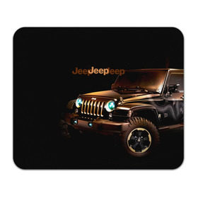 Коврик прямоугольный с принтом Jeep в Курске, натуральный каучук | размер 230 х 185 мм; запечатка лицевой стороны | brand | car | chrysler | jeep | logo | usa | автомобиль | джип | крайслер | логотип | марка | сша