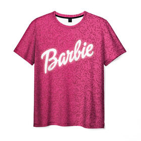 Мужская футболка 3D с принтом Барби 7 в Курске, 100% полиэфир | прямой крой, круглый вырез горловины, длина до линии бедер | Тематика изображения на принте: barbie | барби | девочка | девушка | кукла