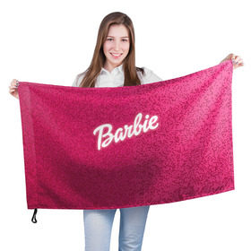 Флаг 3D с принтом Барби 7 в Курске, 100% полиэстер | плотность ткани — 95 г/м2, размер — 67 х 109 см. Принт наносится с одной стороны | barbie | барби | девочка | девушка | кукла