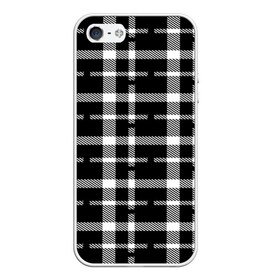 Чехол для iPhone 5/5S матовый с принтом Pattern line в Курске, Силикон | Область печати: задняя сторона чехла, без боковых панелей | 3d | cell | pattern | абстракция | в клетку | клетка | клеточки | паттерн | прикольные | текстура | узоры