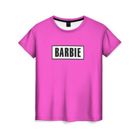 Женская футболка 3D с принтом Barbie в Курске, 100% полиэфир ( синтетическое хлопкоподобное полотно) | прямой крой, круглый вырез горловины, длина до линии бедер | badgirl | barbie | beach party | beaches | bride | crew | girl | girlfriends | henparty | pink | power | princess | real girls | superbride | team | девичник | для влюбленных | для подруг | замуж | море | невеста | отдых | пляж | пляжная вечеринка | подру