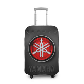 Чехол для чемодана 3D с принтом Yamaha в Курске, 86% полиэфир, 14% спандекс | двустороннее нанесение принта, прорези для ручек и колес | beautiful | brand | car | girl | japanese | logo | motorcycle | mountains | nature | sign | sports | white | yamaha | автомобиль | знак | логотип | марка | мотоцикл | ямаха | японская