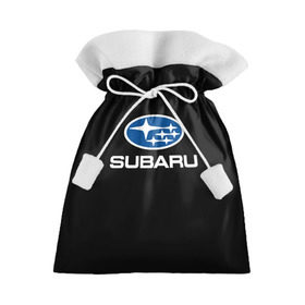 Подарочный 3D мешок с принтом Subaru в Курске, 100% полиэстер | Размер: 29*39 см | subaru | автомобиль | марка | машина | субару