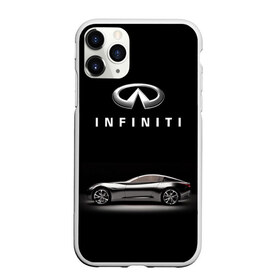 Чехол для iPhone 11 Pro Max матовый с принтом Infiniti в Курске, Силикон |  | авто | инфинити | марка | машина