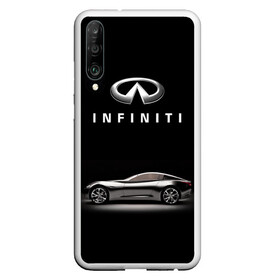 Чехол для Honor P30 с принтом Infiniti в Курске, Силикон | Область печати: задняя сторона чехла, без боковых панелей | авто | инфинити | марка | машина