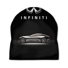 Шапка 3D с принтом Infiniti в Курске, 100% полиэстер | универсальный размер, печать по всей поверхности изделия | авто | инфинити | марка | машина