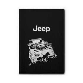 Обложка для автодокументов с принтом Jeep в Курске, натуральная кожа |  размер 19,9*13 см; внутри 4 больших “конверта” для документов и один маленький отдел — туда идеально встанут права | автомобиль | джип | марка | машина