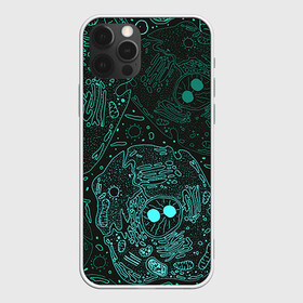 Чехол для iPhone 12 Pro с принтом Клетки в Курске, силикон | область печати: задняя сторона чехла, без боковых панелей | doctor | биология | врач | деление | доктор | клетки | медик | медицина