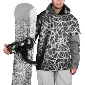 Накидка на куртку 3D с принтом Нервы в Курске, 100% полиэстер |  | 