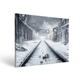 Холст прямоугольный с принтом METRO: Exodus в Курске, 100% ПВХ |  | horror | metro | metro 2033 | redux | игра | метро | хоррор
