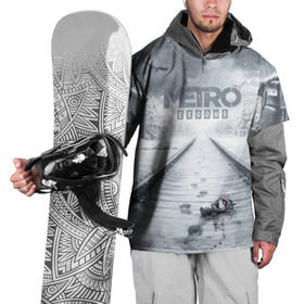 Накидка на куртку 3D с принтом METRO: Exodus в Курске, 100% полиэстер |  | horror | metro | metro 2033 | redux | игра | метро | хоррор