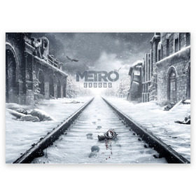 Поздравительная открытка с принтом METRO: Exodus в Курске, 100% бумага | плотность бумаги 280 г/м2, матовая, на обратной стороне линовка и место для марки
 | Тематика изображения на принте: horror | metro | metro 2033 | redux | игра | метро | хоррор