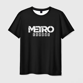 Мужская футболка 3D с принтом METRO: Exodus в Курске, 100% полиэфир | прямой крой, круглый вырез горловины, длина до линии бедер | Тематика изображения на принте: horror | metro | metro 2033 | redux | игра | метро | хоррор