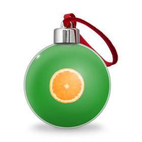 Ёлочный шар с принтом Низкополигональный апельсин в Курске, Пластик | Диаметр: 77 мм | lowpoly | polygonal | апельсин | зеленый | оранджевый | полигон | полигональный | полигоны | яркий