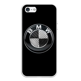 Чехол для iPhone 5/5S матовый с принтом BMW в Курске, Силикон | Область печати: задняя сторона чехла, без боковых панелей | bmw | brand | car | germany | logo | автомобиль | бмв | германия | логотип | марка