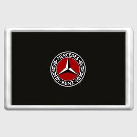 Магнит 45*70 с принтом Mercedes-Benz в Курске, Пластик | Размер: 78*52 мм; Размер печати: 70*45 | car | germany | logo | make | mercedes benz | автомобиль | германия | логотип | марка | мерседес бенц