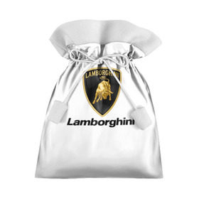 Подарочный 3D мешок с принтом Lamborghini в Курске, 100% полиэстер | Размер: 29*39 см | Тематика изображения на принте: авто | ламборджини | марка | машина
