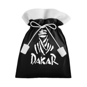 Подарочный 3D мешок с принтом Dakar в Курске, 100% полиэстер | Размер: 29*39 см | Тематика изображения на принте: dakar | desert | logo | race | rally | sign | гонки | дакар | знак | логотип | пустыня | ралли