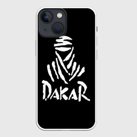 Чехол для iPhone 13 mini с принтом Dakar в Курске,  |  | Тематика изображения на принте: dakar | desert | logo | race | rally | sign | гонки | дакар | знак | логотип | пустыня | ралли