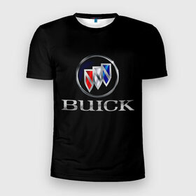 Мужская футболка 3D спортивная с принтом Buick в Курске, 100% полиэстер с улучшенными характеристиками | приталенный силуэт, круглая горловина, широкие плечи, сужается к линии бедра | america | american | brand | buick | cars | logo | sign | usa | автомобили | америка | американские | знак | логотип | марка | сша