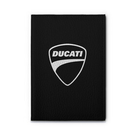 Обложка для автодокументов с принтом Ducati в Курске, натуральная кожа |  размер 19,9*13 см; внутри 4 больших “конверта” для документов и один маленький отдел — туда идеально встанут права | авто | дукати | марка | машина