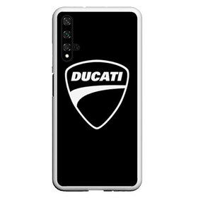 Чехол для Honor 20 с принтом Ducati в Курске, Силикон | Область печати: задняя сторона чехла, без боковых панелей | авто | дукати | марка | машина