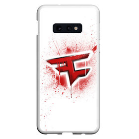 Чехол для Samsung S10E с принтом csgo - FaZe clan (White collection) в Курске, Силикон | Область печати: задняя сторона чехла, без боковых панелей | cs go | faze | white | кс го | фейз