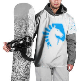 Накидка на куртку 3D с принтом cs:go - Liquid team (White collection) в Курске, 100% полиэстер |  | Тематика изображения на принте: 0x000000123 | cs go | liquid | white | кс го | ликвид