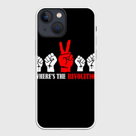 Чехол для iPhone 13 mini с принтом DM: Wheres the revolution в Курске,  |  | depeche mode