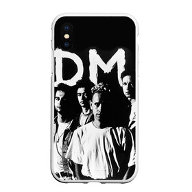 Чехол для iPhone XS Max матовый с принтом Depeche mode в Курске, Силикон | Область печати: задняя сторона чехла, без боковых панелей | Тематика изображения на принте: альтернативный рок | вестник моды | винс кларк | депеш мод | депешмод | дэйв гаан | индастриал рок | мартин гор | синти поп | электроник рок | энди флетчер