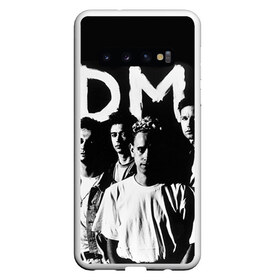 Чехол для Samsung Galaxy S10 с принтом Depeche mode в Курске, Силикон | Область печати: задняя сторона чехла, без боковых панелей | Тематика изображения на принте: альтернативный рок | вестник моды | винс кларк | депеш мод | депешмод | дэйв гаан | индастриал рок | мартин гор | синти поп | электроник рок | энди флетчер