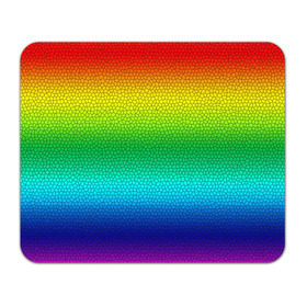 Коврик прямоугольный с принтом Радуга (Витражный Градиент) в Курске, натуральный каучук | размер 230 х 185 мм; запечатка лицевой стороны | gradient | rainbow | витраж | градиент | радуга