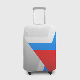 Чехол для чемодана 3D с принтом Звезда России в Курске, 86% полиэфир, 14% спандекс | двустороннее нанесение принта, прорези для ручек и колес | flag | russia | russian | star | ussr | звезда | камуфляж | милитари | мода | патриотизм | россия | русский | спорт | ссср | стиль | флаг