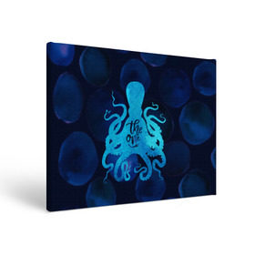 Холст прямоугольный с принтом крутой осьминог в Курске, 100% ПВХ |  | Тематика изображения на принте: вода | море | океан | осьминог | подводный мир | рыбы