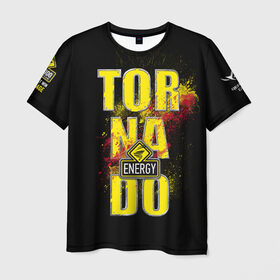 Мужская футболка 3D с принтом Tornado в Курске, 100% полиэфир | прямой крой, круглый вырез горловины, длина до линии бедер | Тематика изображения на принте: 
