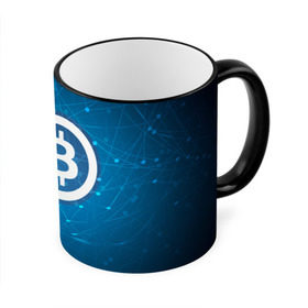Кружка 3D с принтом Bitcoin Blue - Биткоин в Курске, керамика | ёмкость 330 мл | bitcoin | ethereum | litecoin | биткоин | интернет | крипта | криптовалюта | лайткоин | майнинг | технологии | эфир