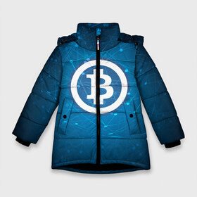 Зимняя куртка для девочек 3D с принтом Bitcoin Blue - Биткоин в Курске, ткань верха — 100% полиэстер; подклад — 100% полиэстер, утеплитель — 100% полиэстер. | длина ниже бедра, удлиненная спинка, воротник стойка и отстегивающийся капюшон. Есть боковые карманы с листочкой на кнопках, утяжки по низу изделия и внутренний карман на молнии. 

Предусмотрены светоотражающий принт на спинке, радужный светоотражающий элемент на пуллере молнии и на резинке для утяжки. | bitcoin | ethereum | litecoin | биткоин | интернет | крипта | криптовалюта | лайткоин | майнинг | технологии | эфир
