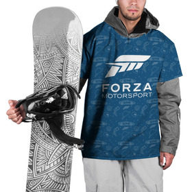 Накидка на куртку 3D с принтом Forza Motorsport в Курске, 100% полиэстер |  | Тематика изображения на принте: car | crew | dirt | flatout | grid | need | nfs | race | speed | гонки | машина | скорость
