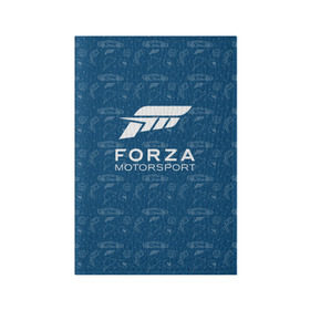 Обложка для паспорта матовая кожа с принтом Forza Motorsport в Курске, натуральная матовая кожа | размер 19,3 х 13,7 см; прозрачные пластиковые крепления | car | crew | dirt | flatout | grid | need | nfs | race | speed | гонки | машина | скорость
