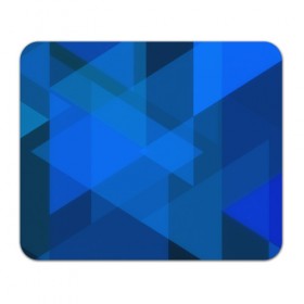 Коврик прямоугольный с принтом blue texsture в Курске, натуральный каучук | размер 230 х 185 мм; запечатка лицевой стороны | Тематика изображения на принте: abstraction | абстракция | геометрия | грани | линии | полигоны | сочетания | треугольники