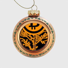 Стеклянный ёлочный шар с принтом Bitcoin Tree - Дерево Биткоин в Курске, Стекло | Диаметр: 80 мм | bitcoin | blockchain | tree | биткоин | блокчейн | валюта | деньги | дерево | крипто | криптовалюта | майнинг | технологии