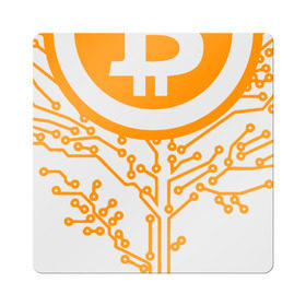 Магнит виниловый Квадрат с принтом Bitcoin Tree - Дерево Биткоин в Курске, полимерный материал с магнитным слоем | размер 9*9 см, закругленные углы | bitcoin | blockchain | tree | биткоин | блокчейн | валюта | деньги | дерево | крипто | криптовалюта | майнинг | технологии