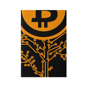Обложка для паспорта матовая кожа с принтом Bitcoin Tree - Дерево Биткоин в Курске, натуральная матовая кожа | размер 19,3 х 13,7 см; прозрачные пластиковые крепления | Тематика изображения на принте: bitcoin | blockchain | tree | биткоин | блокчейн | валюта | деньги | дерево | крипто | криптовалюта | майнинг | технологии