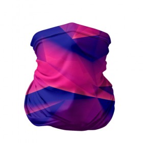 Бандана-труба 3D с принтом Violet polygon в Курске, 100% полиэстер, ткань с особыми свойствами — Activecool | плотность 150‒180 г/м2; хорошо тянется, но сохраняет форму | 3d | abstraction | абстракция | геометрия | грани | линии | полигоны | розовый | сочетания | текстура | треугольники | фиолетовый